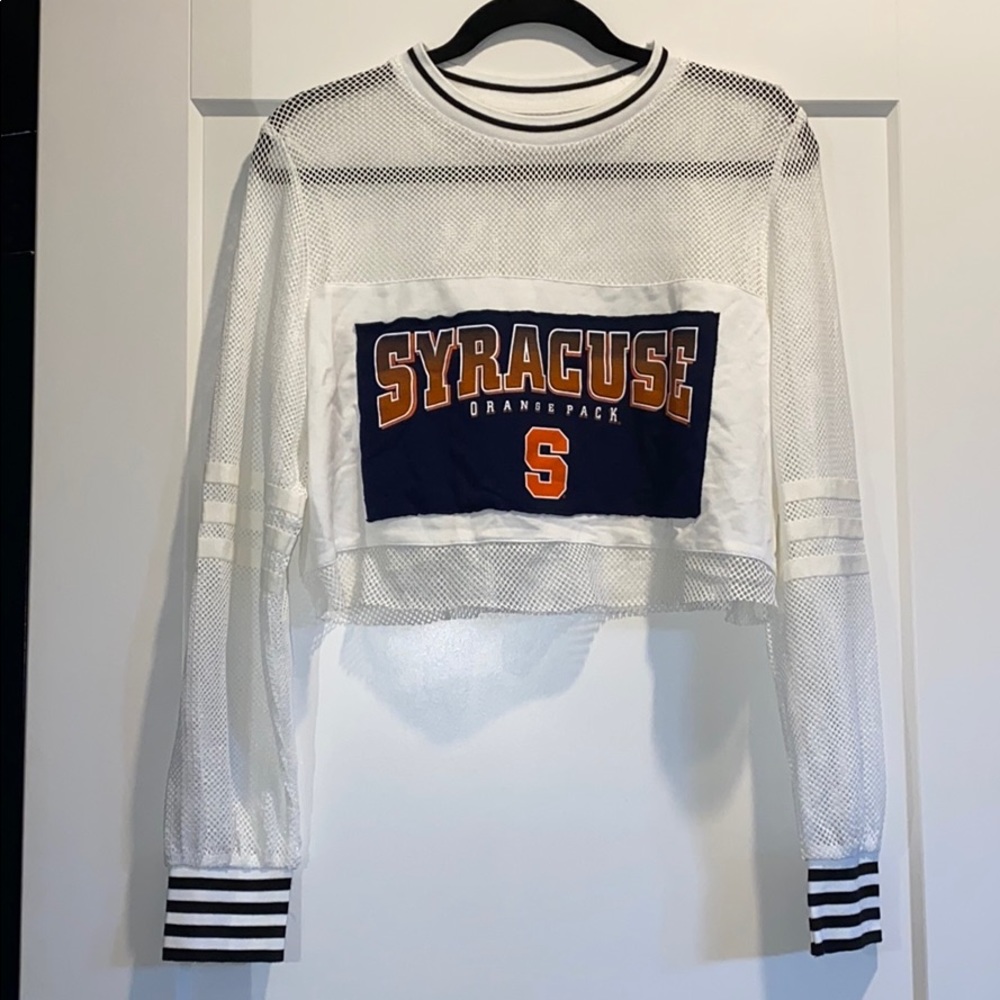 Mesh Syracuse long sleeve top